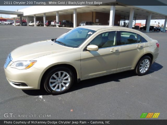 2011 Chrysler 200 Touring in White Gold