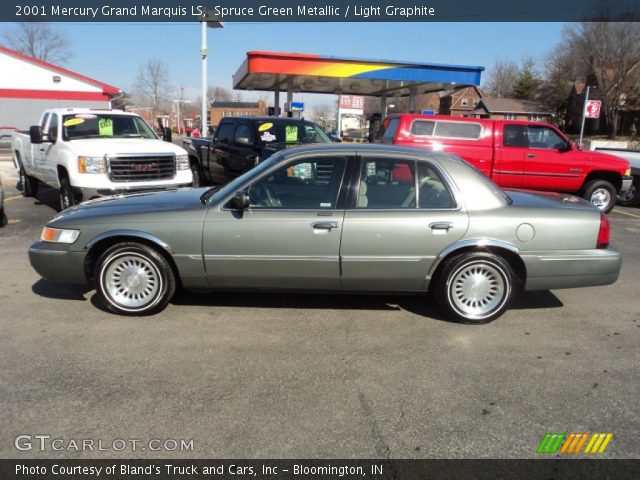 2001 Mercury Grand Marquis LS in Spruce Green Metallic