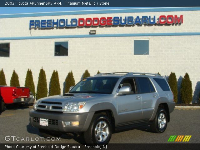 2003 Toyota 4Runner SR5 4x4 in Titanium Metallic