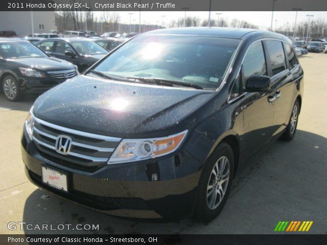 2011 Honda Odyssey EX-L in Crystal Black Pearl