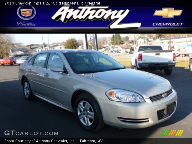 2010 Chevrolet Impala LS in Gold Mist Metallic