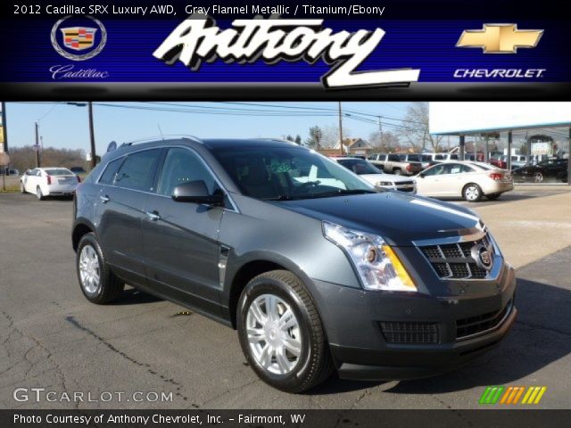 2012 Cadillac SRX Luxury AWD in Gray Flannel Metallic
