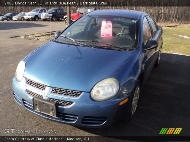 2003 Dodge Neon SE in Atlantic Blue Pearl