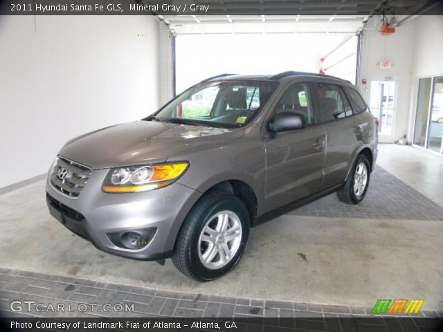 2011 Hyundai Santa Fe GLS in Mineral Gray