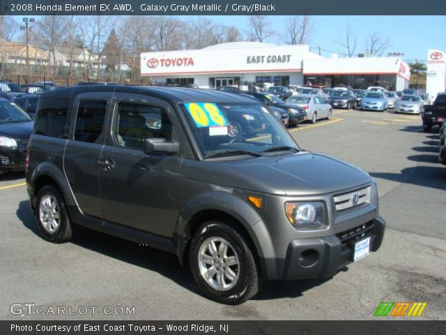 2008 Honda Element EX AWD in Galaxy Gray Metallic