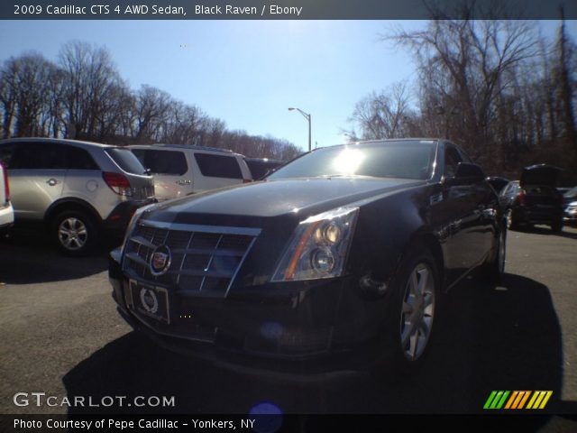 2009 Cadillac CTS 4 AWD Sedan in Black Raven
