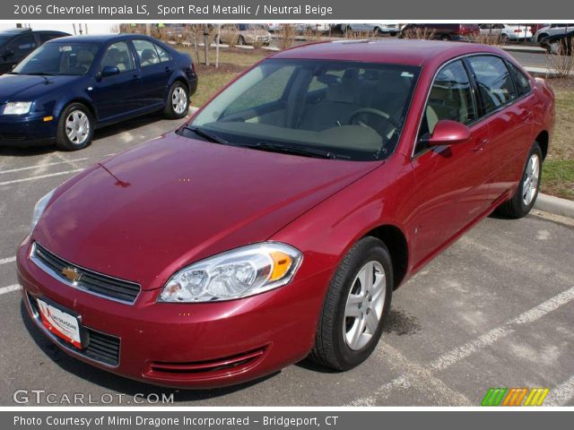 2006 Chevrolet Impala LS in Sport Red Metallic
