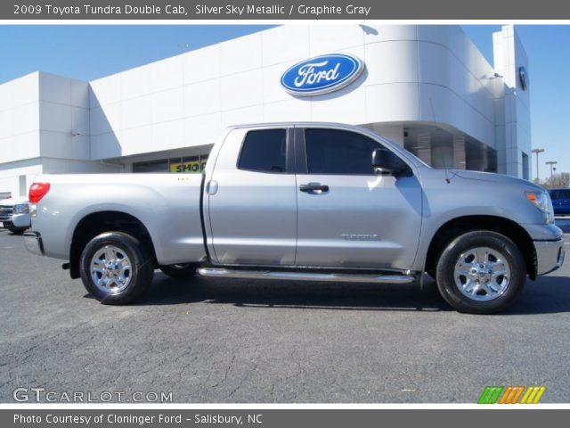 2009 Toyota Tundra Double Cab in Silver Sky Metallic