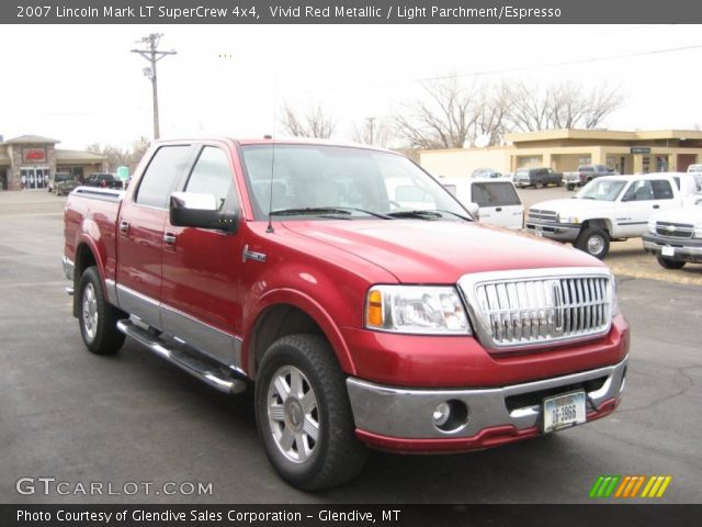 2007 Lincoln Mark LT SuperCrew 4x4 in Vivid Red Metallic