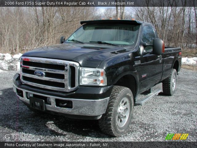 2006 Ford F350 Super Duty FX4 Regular Cab 4x4 in Black