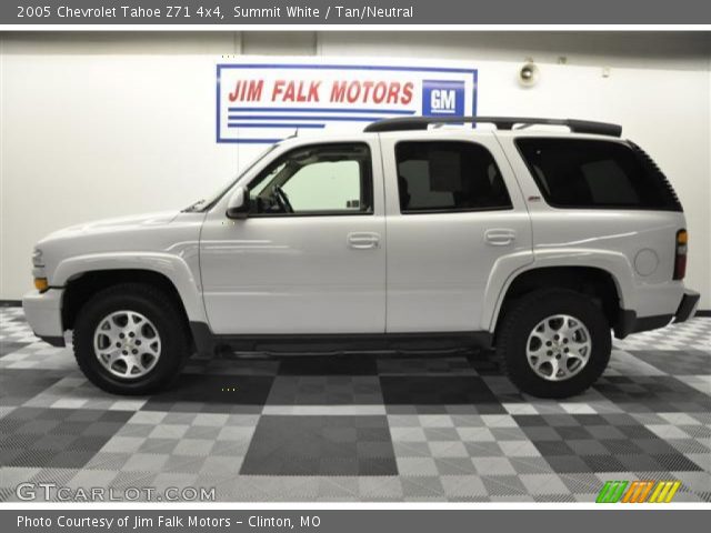 2005 Chevrolet Tahoe Z71 4x4 in Summit White