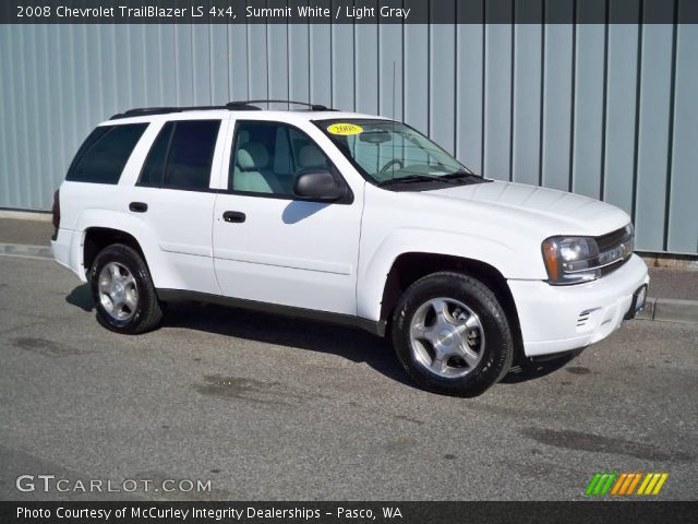 2008 Chevrolet TrailBlazer LS 4x4 in Summit White