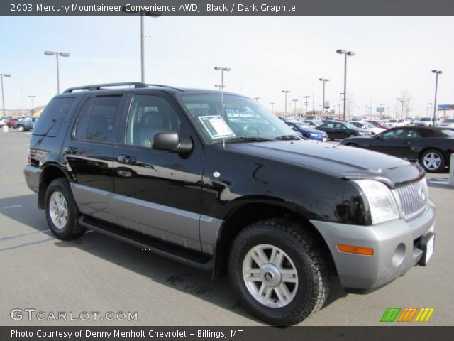 2003 Mercury Mountaineer Convenience AWD in Black