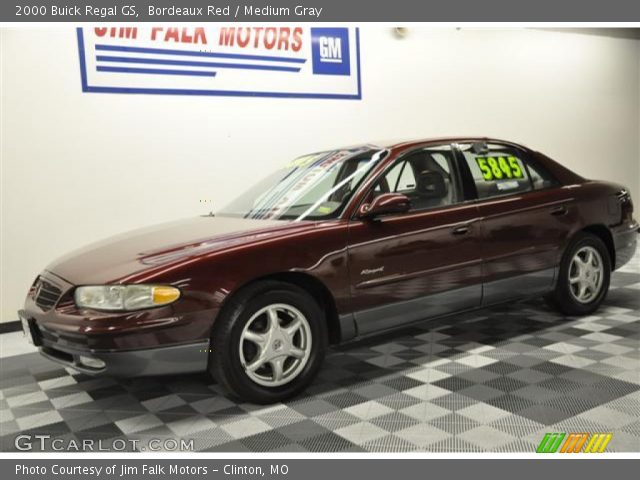 2000 Buick Regal GS in Bordeaux Red