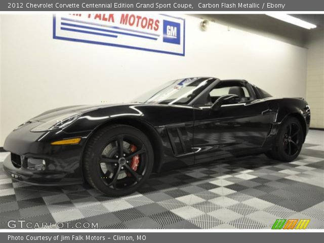 2012 Chevrolet Corvette Centennial Edition Grand Sport Coupe in Carbon Flash Metallic