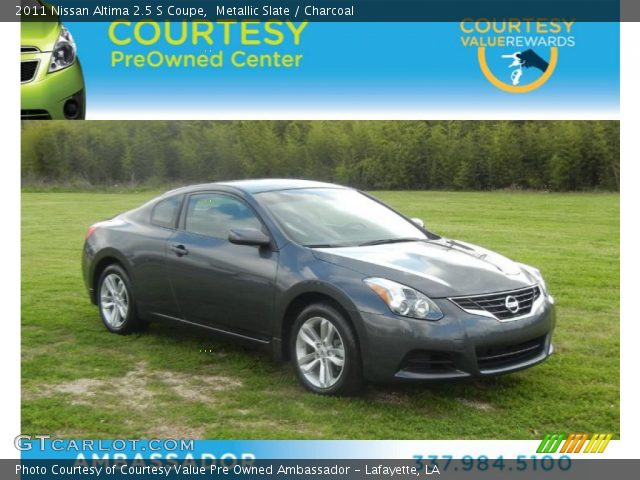 2011 Nissan Altima 2.5 S Coupe in Metallic Slate
