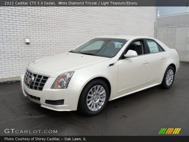 2012 Cadillac CTS 3.0 Sedan in White Diamond Tricoat
