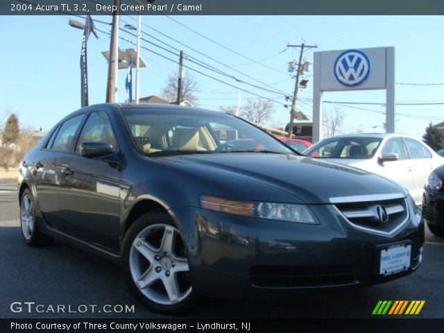 2004 Acura TL 3.2 in Deep Green Pearl