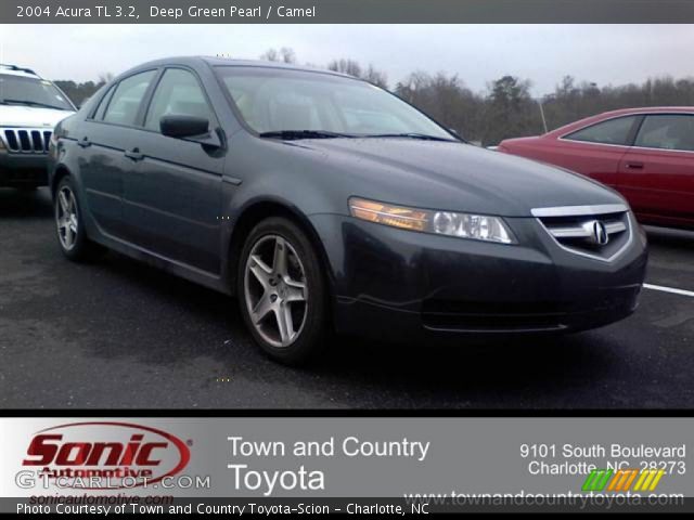 2004 Acura TL 3.2 in Deep Green Pearl