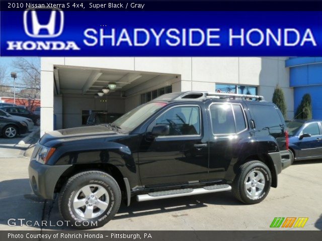 2010 Nissan Xterra S 4x4 in Super Black