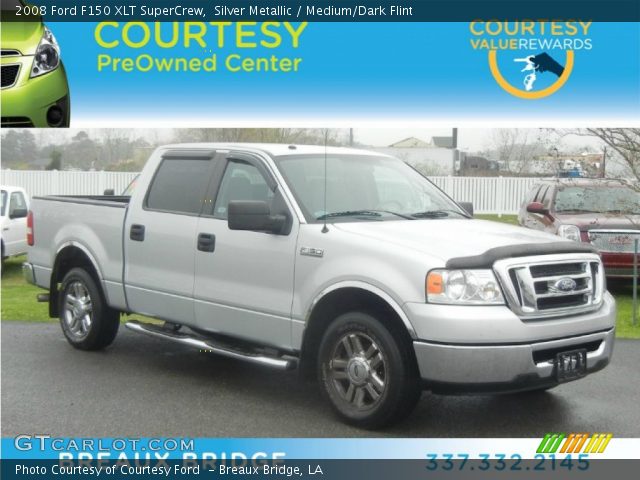2008 Ford F150 XLT SuperCrew in Silver Metallic