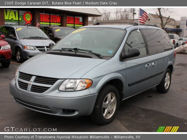 2005 Dodge Caravan SXT in Butane Blue Pearl