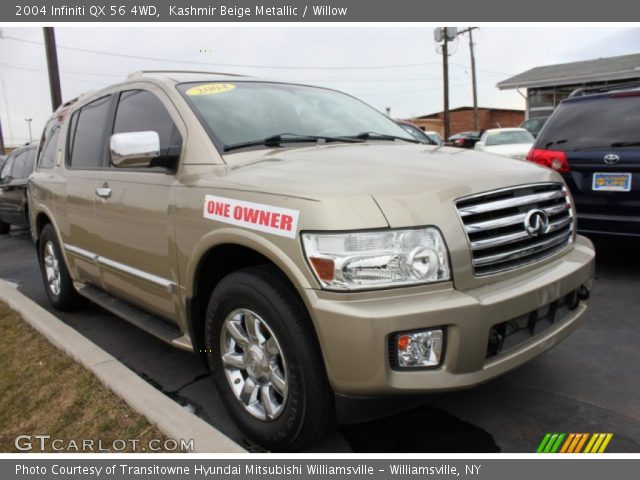 2004 Infiniti QX 56 4WD in Kashmir Beige Metallic