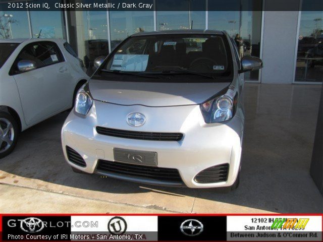 2012 Scion iQ  in Classic Silver Metallic