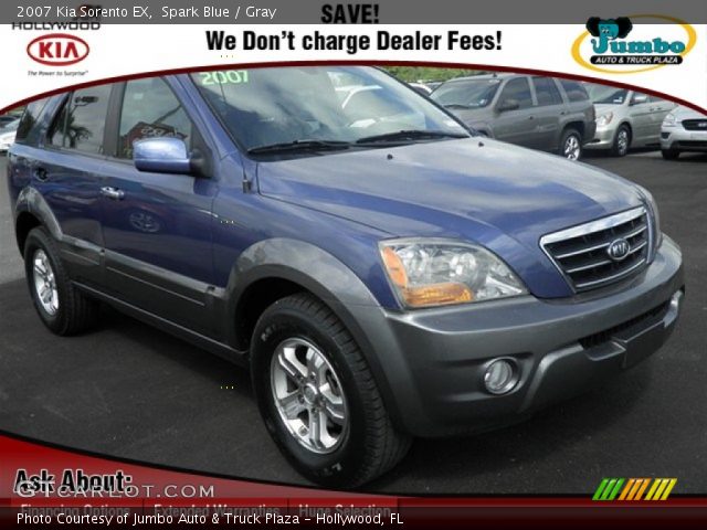 2007 Kia Sorento EX in Spark Blue