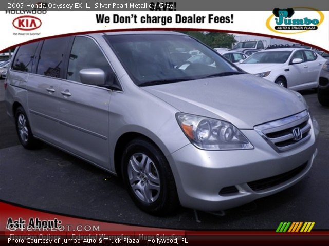 2005 Honda Odyssey EX-L in Silver Pearl Metallic