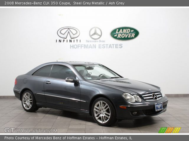 2008 Mercedes-Benz CLK 350 Coupe in Steel Grey Metallic