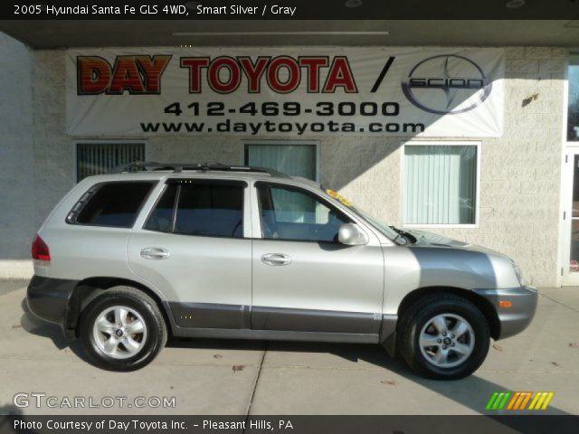 2005 Hyundai Santa Fe GLS 4WD in Smart Silver