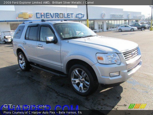 2009 Ford Explorer Limited AWD in Brilliant Silver Metallic