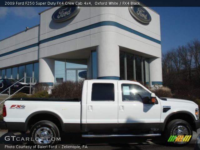 2009 Ford F250 Super Duty FX4 Crew Cab 4x4 in Oxford White
