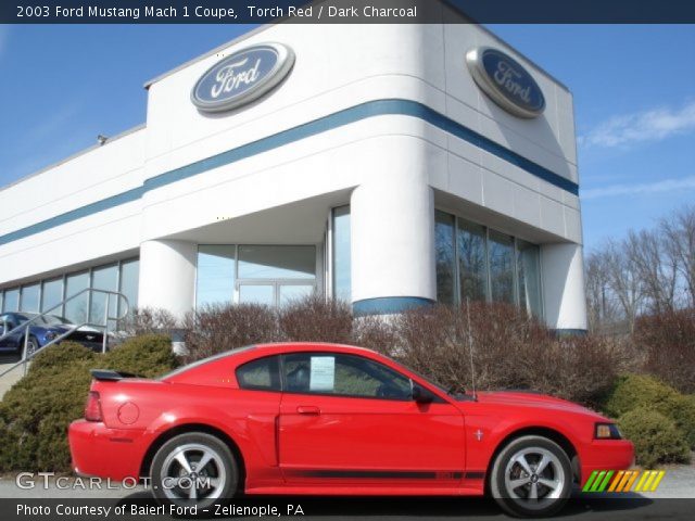 2003 Ford Mustang Mach 1 Coupe in Torch Red
