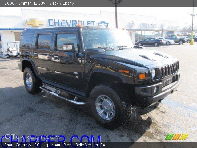 2006 Hummer H2 SUV in Black