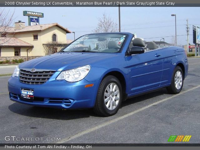 2008 Chrysler Sebring LX Convertible in Marathon Blue Pearl
