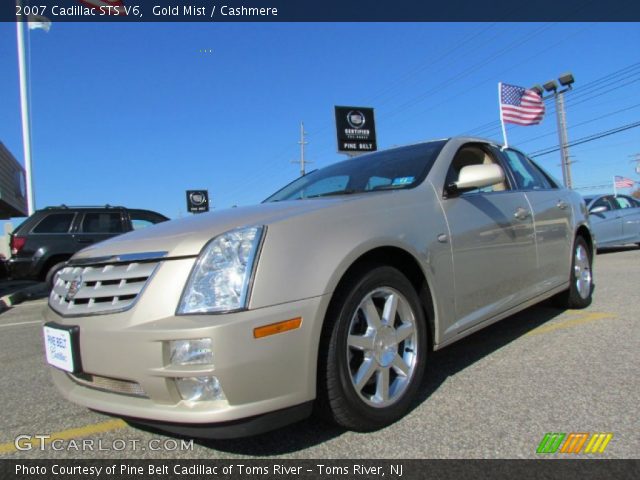 2007 Cadillac STS V6 in Gold Mist