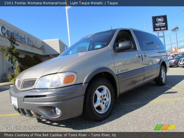 2001 Pontiac Montana MontanaVision in Light Taupe Metallic