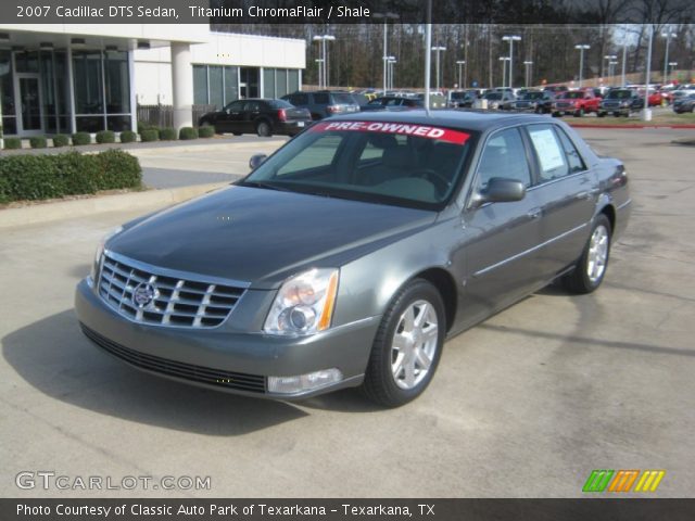 2007 Cadillac DTS Sedan in Titanium ChromaFlair