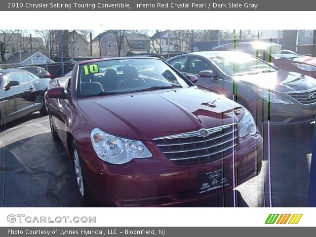 2010 Chrysler Sebring Touring Convertible in Inferno Red Crystal Pearl