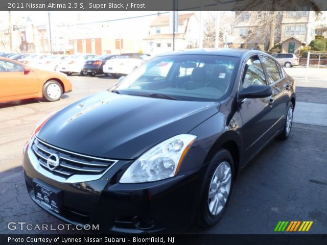 2011 Nissan Altima 2.5 S in Super Black