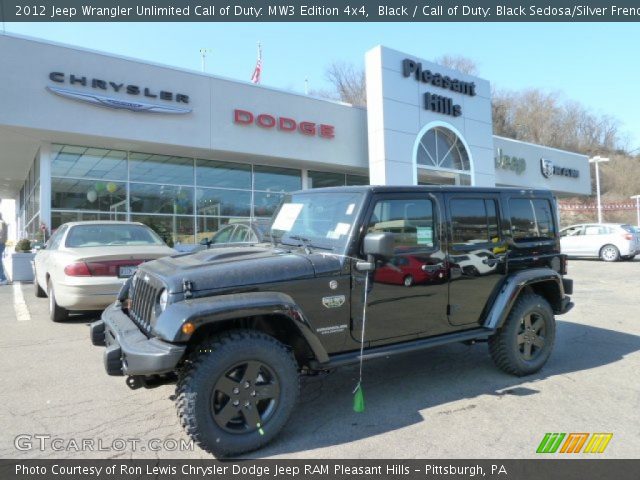 2012 Jeep Wrangler Unlimited Call of Duty: MW3 Edition 4x4 in Black