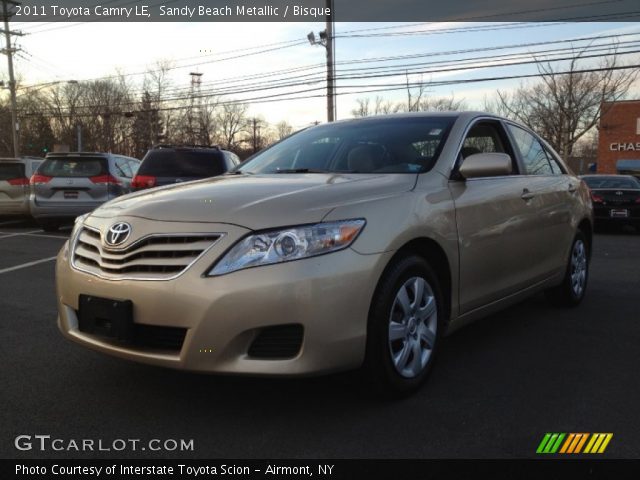 2011 Toyota Camry LE in Sandy Beach Metallic