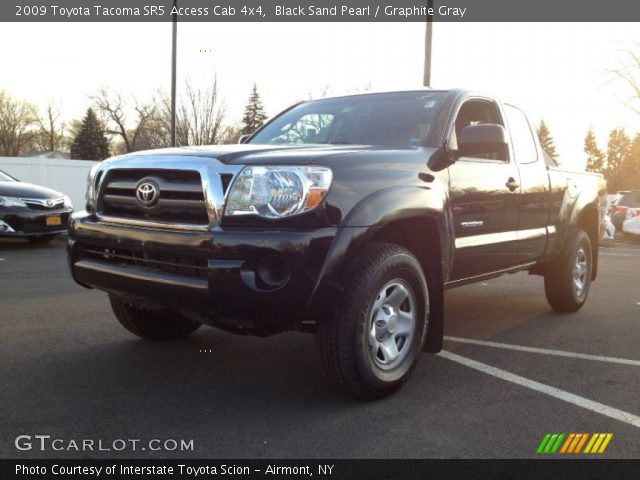 2009 Toyota Tacoma SR5 Access Cab 4x4 in Black Sand Pearl