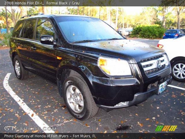 2008 Honda Pilot EX-L in Formal Black