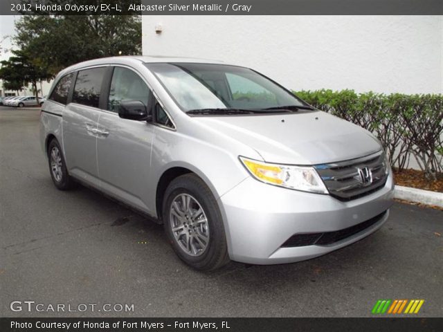 2012 Honda Odyssey EX-L in Alabaster Silver Metallic