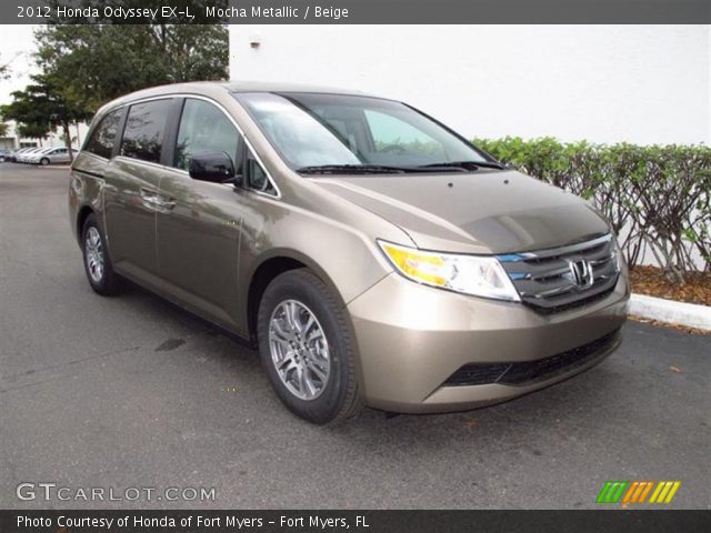 2012 Honda Odyssey EX-L in Mocha Metallic