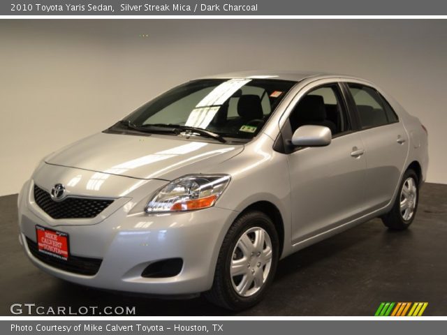 2010 Toyota Yaris Sedan in Silver Streak Mica