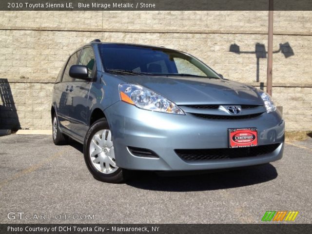 2010 Toyota Sienna LE in Blue Mirage Metallic